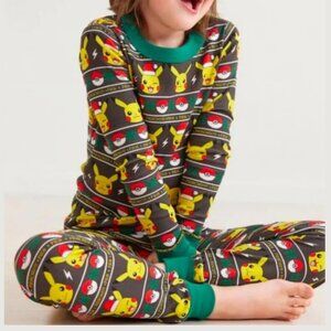Hanna Andersson Pokémon Pikachu Christmas Pajamas – Size 12